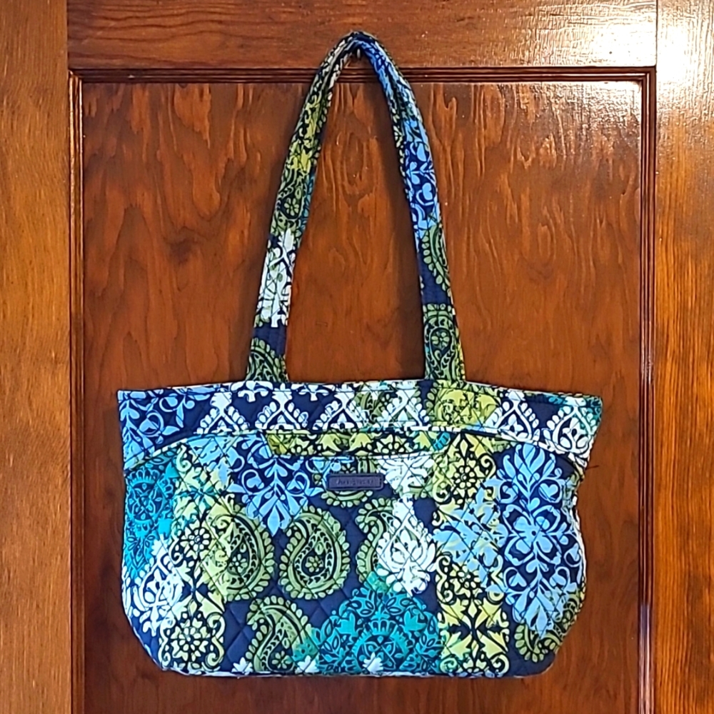 Vera Bradley Mandy Tote Carribbean Sea